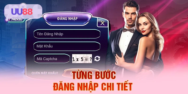 Hướng dẫn chi tiết từng bước đăng nhập UU88